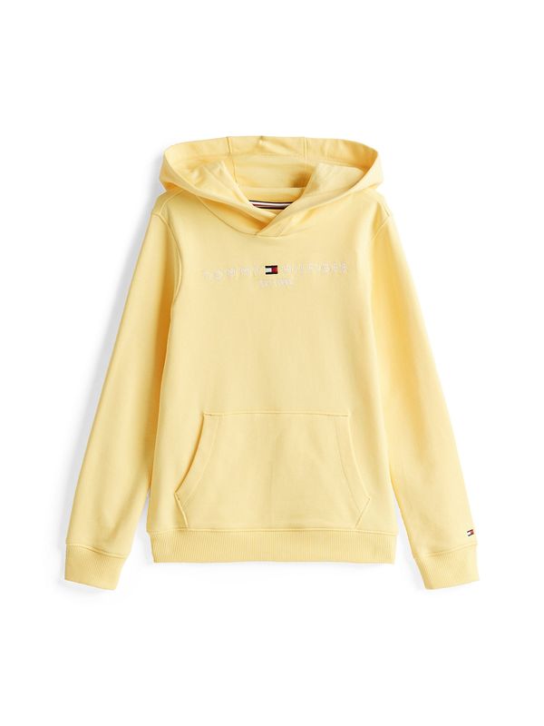 TOMMY HILFIGER TOMMY HILFIGER Majica 'Essential'  mornarska / rumena / rdeča / bela