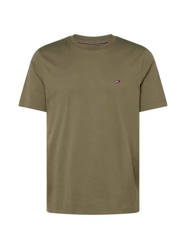 TOMMY HILFIGER TOMMY HILFIGER Majica 'Essential'  oliva