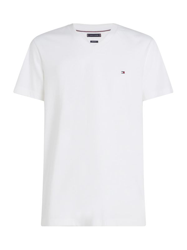 TOMMY HILFIGER TOMMY HILFIGER Majica 'ESSENTIAL'  rdeča / črna / bela