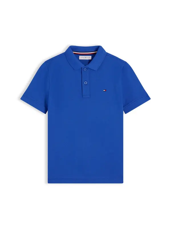 TOMMY HILFIGER TOMMY HILFIGER Majica 'Essential Regular Fit Flag Embroidery'  mornarska