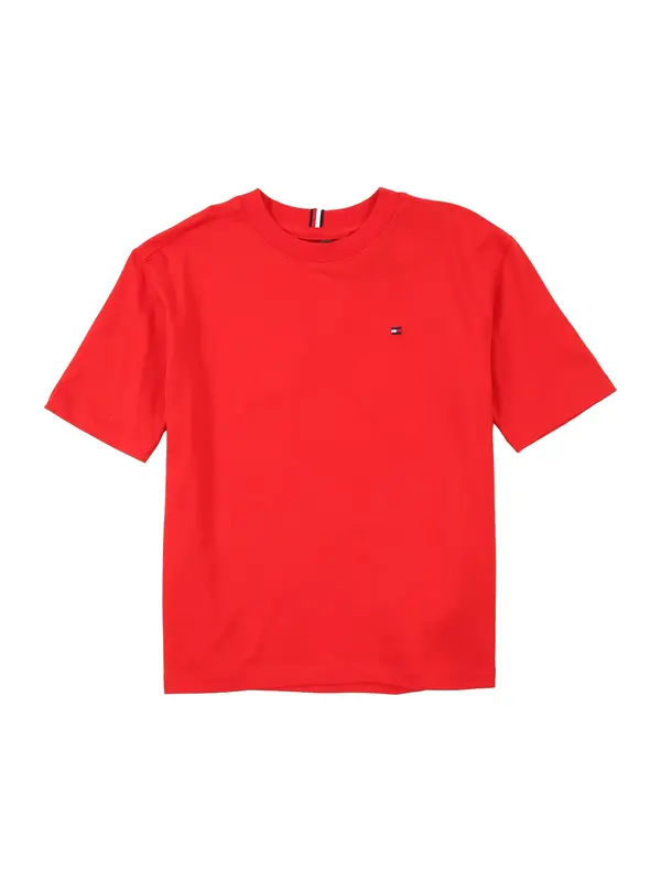TOMMY HILFIGER TOMMY HILFIGER Majica 'ESSENTIAL'  temno modra / živo rdeča / bela