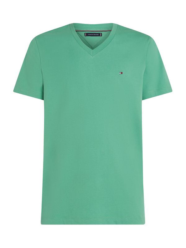 TOMMY HILFIGER TOMMY HILFIGER Majica 'ESSENTIAL'  zelena