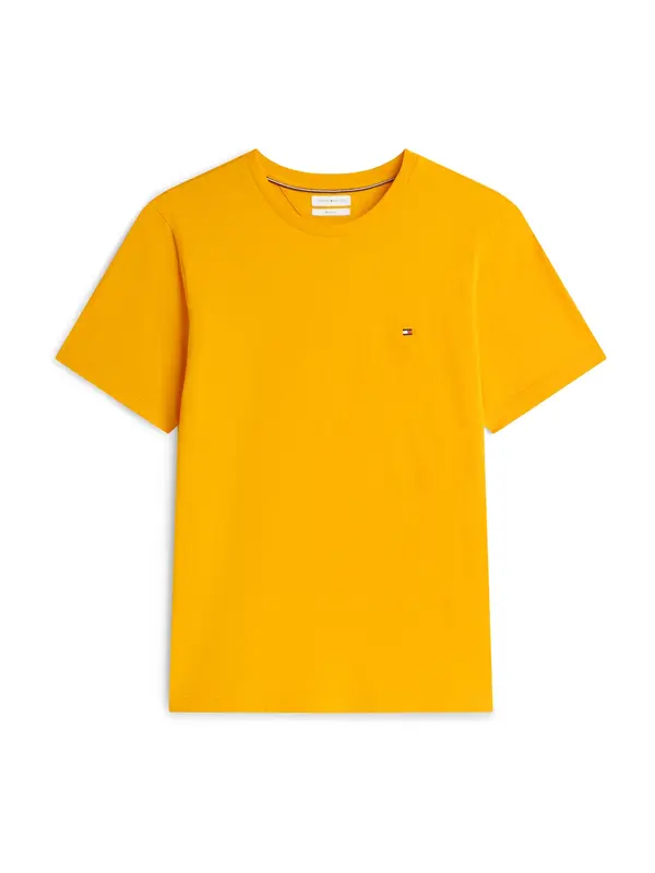 TOMMY HILFIGER TOMMY HILFIGER Majica 'Flag Embroidery'  temno modra / temno oranžna