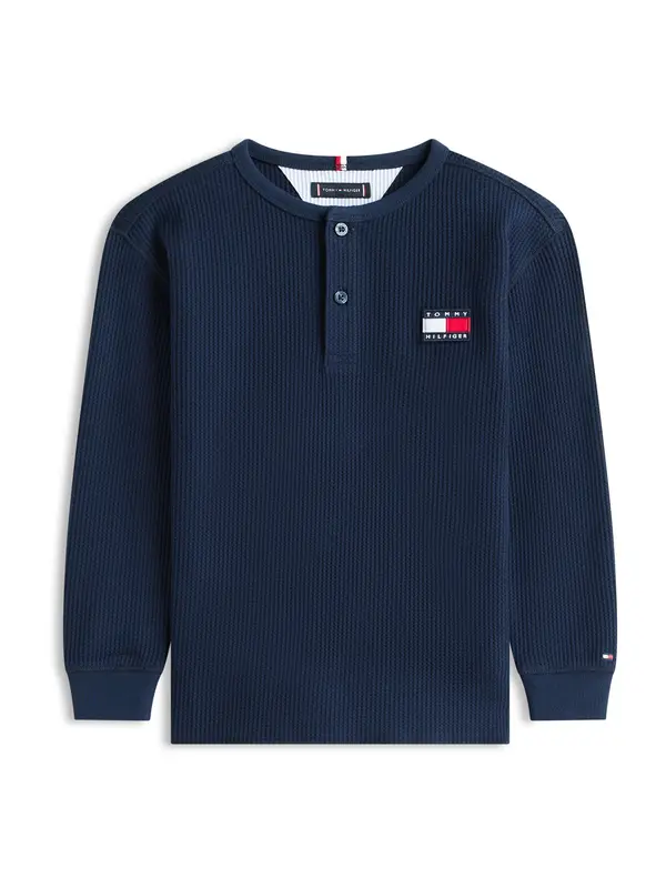 TOMMY HILFIGER TOMMY HILFIGER Majica 'HERITAGE'  modra