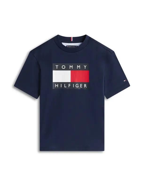TOMMY HILFIGER TOMMY HILFIGER Majica 'Heritage'  mornarska / rdeča / črna / bela