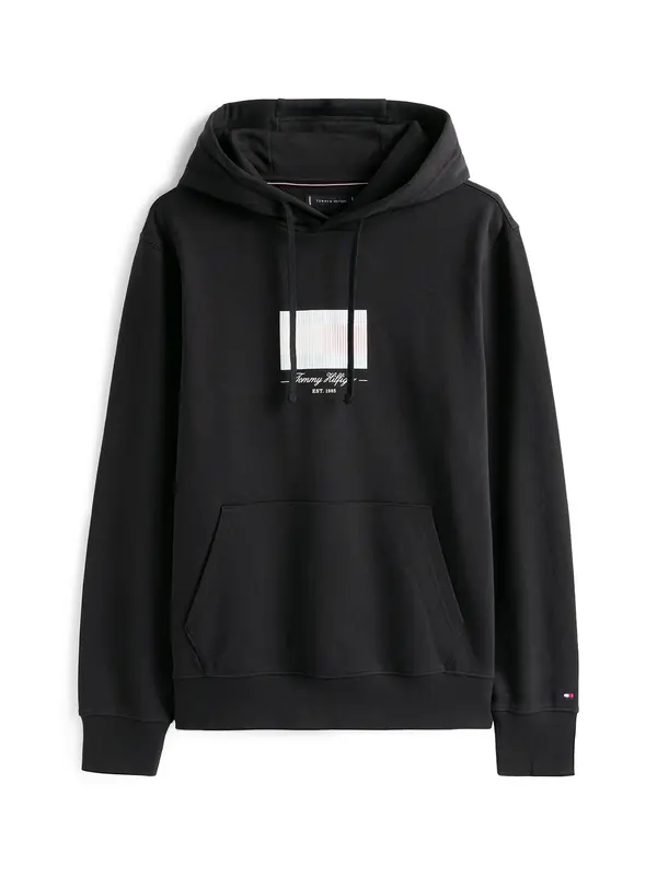 TOMMY HILFIGER TOMMY HILFIGER Majica 'ITHACA'  črna / bela