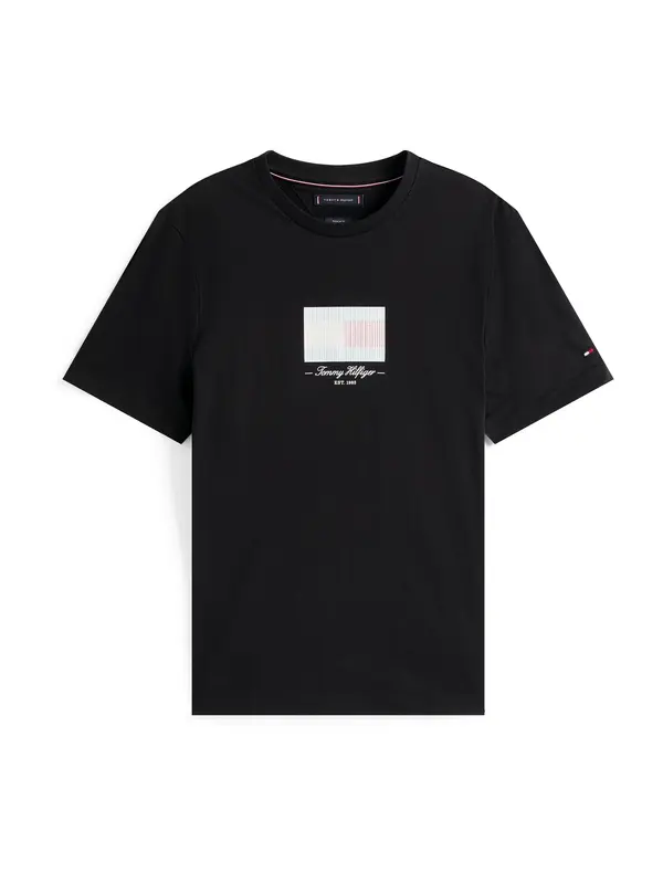 TOMMY HILFIGER TOMMY HILFIGER Majica 'ITHACA'  svetlo modra / svetlo rdeča / črna / bela