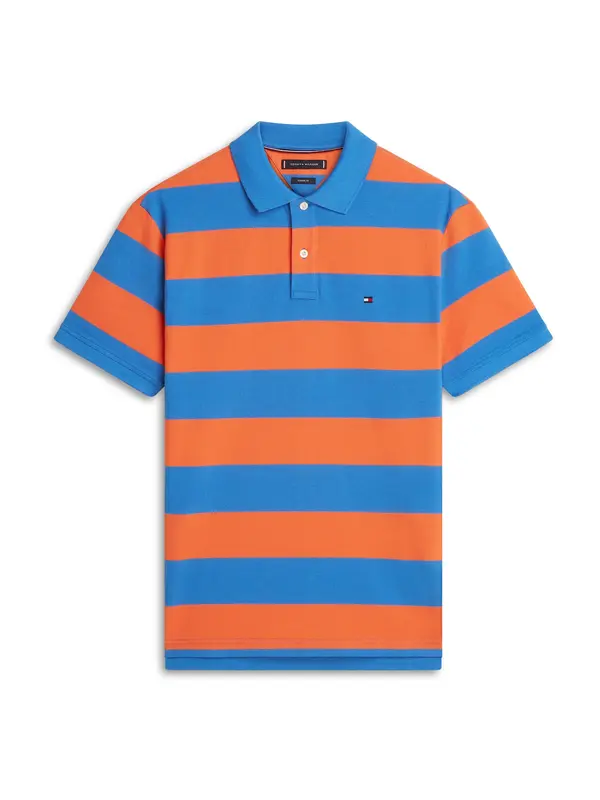 TOMMY HILFIGER TOMMY HILFIGER Majica  kraljevo modra / oranžna