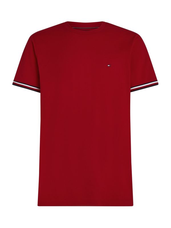 TOMMY HILFIGER TOMMY HILFIGER Majica  krvavo rdeča
