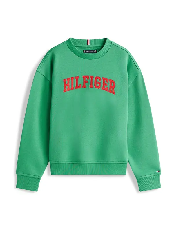 TOMMY HILFIGER TOMMY HILFIGER Majica  limeta / rdeča