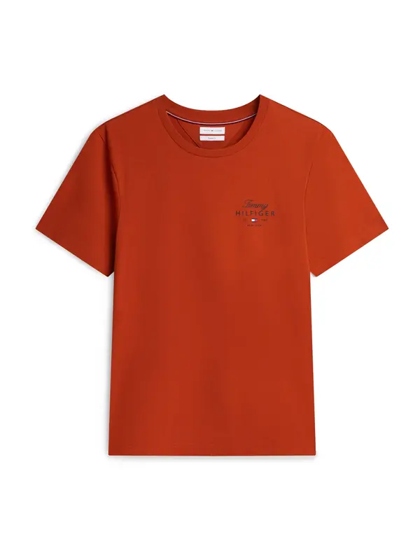 TOMMY HILFIGER TOMMY HILFIGER Majica 'Logo'  mornarska / jastog