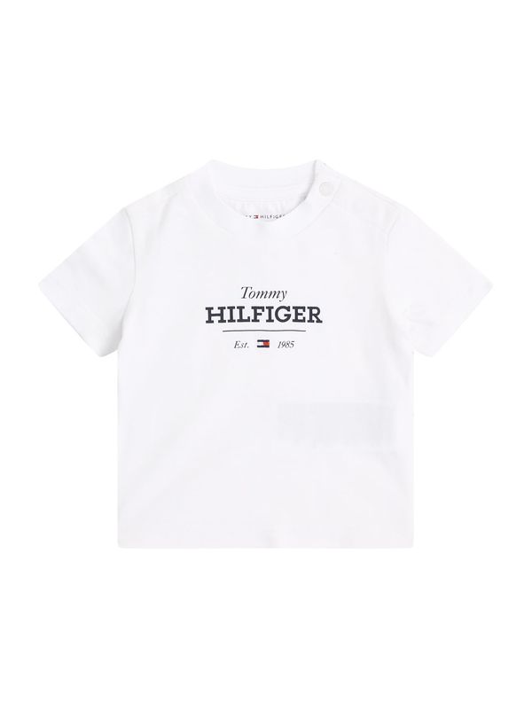 TOMMY HILFIGER TOMMY HILFIGER Majica  marine / bela