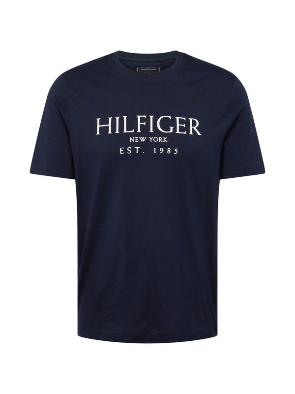 TOMMY HILFIGER TOMMY HILFIGER Majica  marine / bela