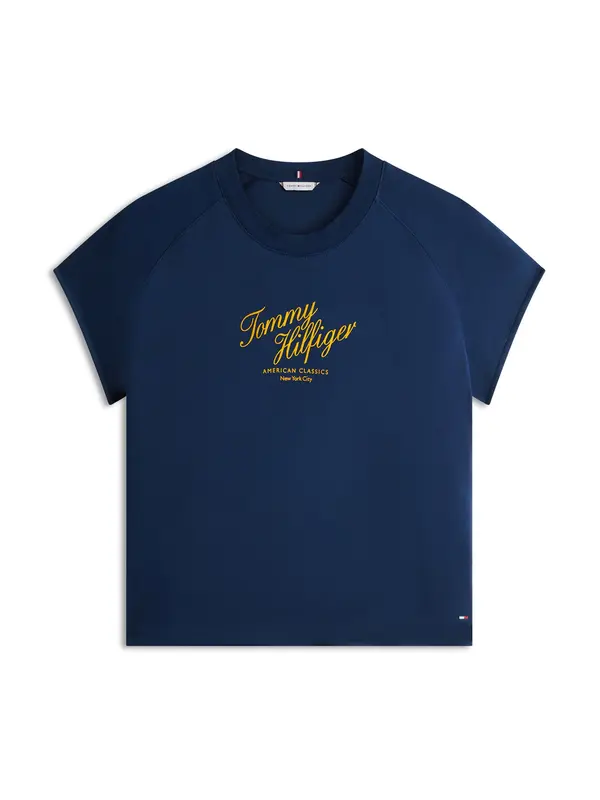 TOMMY HILFIGER TOMMY HILFIGER Majica  marine / kari