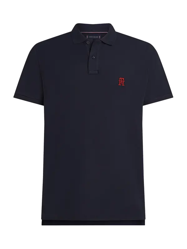 TOMMY HILFIGER TOMMY HILFIGER Majica  marine / rdeča