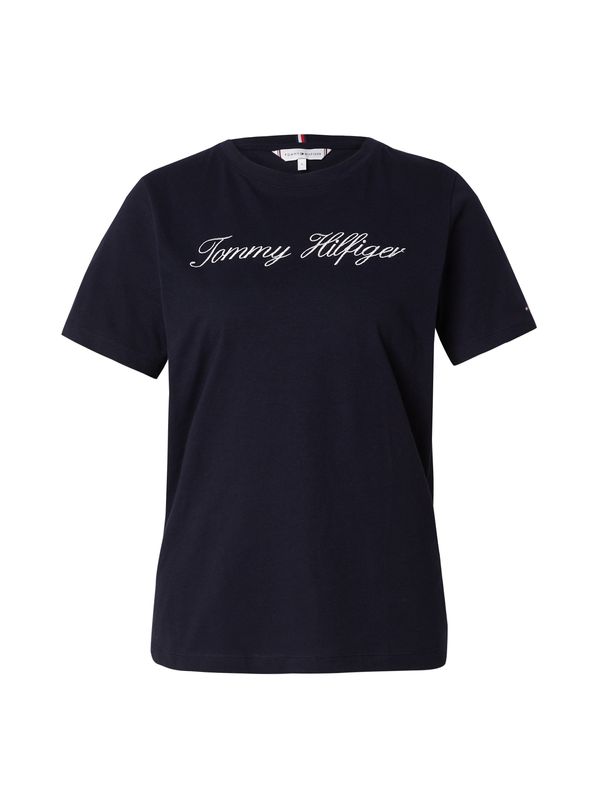 TOMMY HILFIGER TOMMY HILFIGER Majica  marine / rdeča / bela