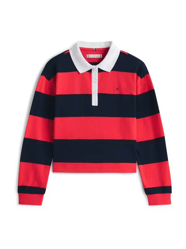 TOMMY HILFIGER TOMMY HILFIGER Majica  marine / rdeča / bela