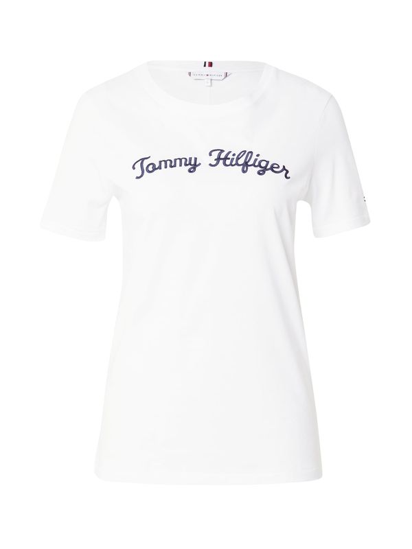 TOMMY HILFIGER TOMMY HILFIGER Majica  marine / rdeča / bela