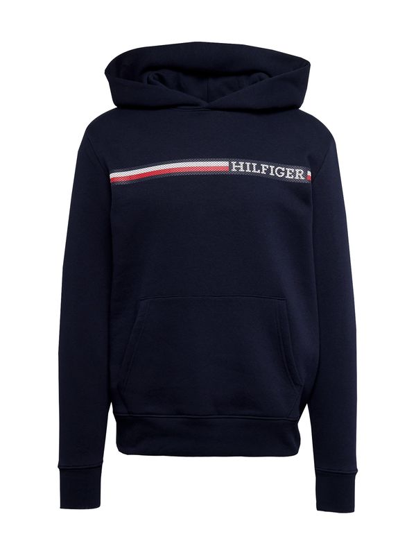 TOMMY HILFIGER TOMMY HILFIGER Majica  marine / rdeča / bela