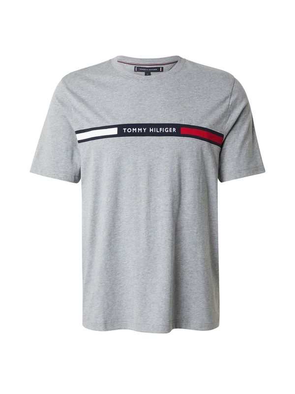 TOMMY HILFIGER TOMMY HILFIGER Majica  marine / siva / rdeča / bela