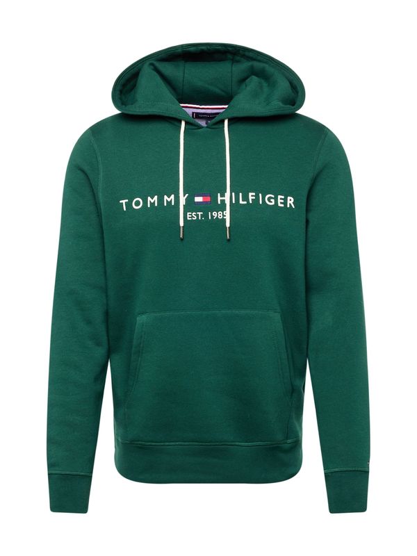 TOMMY HILFIGER TOMMY HILFIGER Majica  marine / temno zelena / rdeča / bela