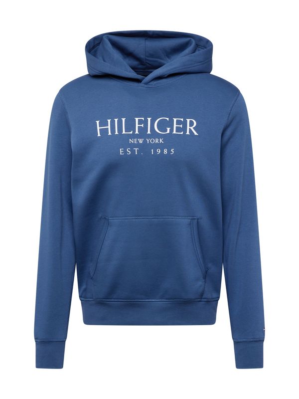 TOMMY HILFIGER TOMMY HILFIGER Majica  modra / bela