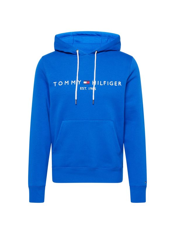 TOMMY HILFIGER TOMMY HILFIGER Majica  modra / mornarska / bela