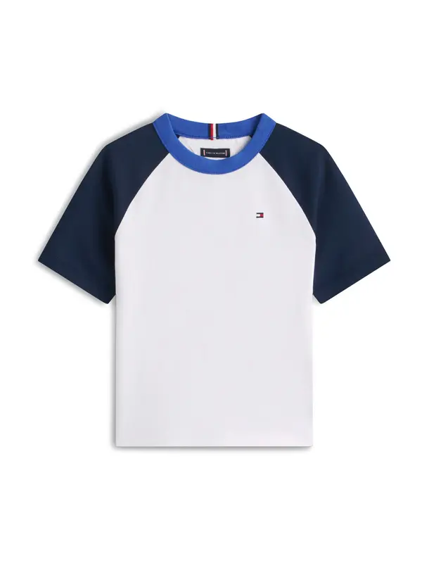 TOMMY HILFIGER TOMMY HILFIGER Majica  modra / nočno modra / bela