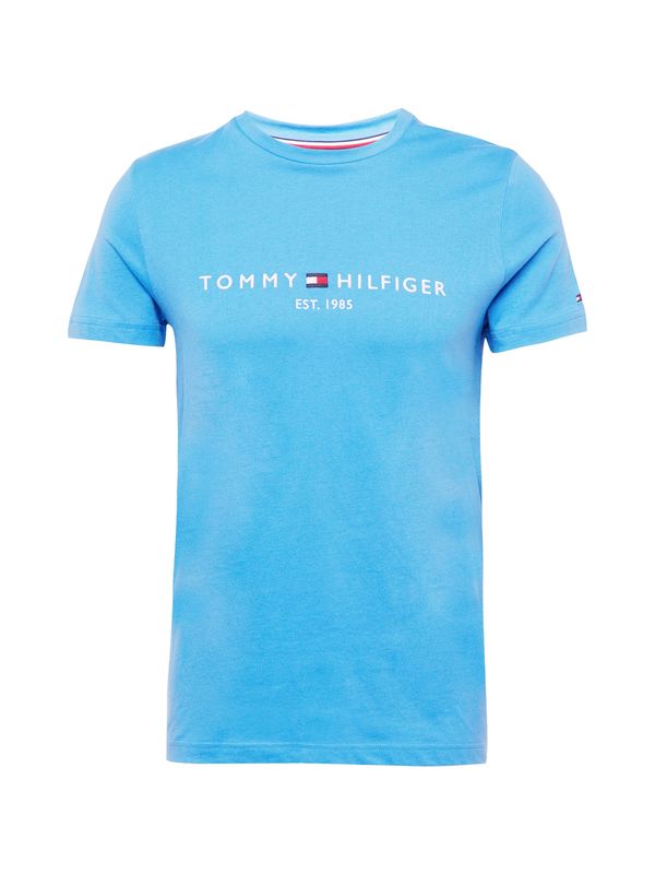 TOMMY HILFIGER TOMMY HILFIGER Majica  mornarska / azur / živo rdeča / bela