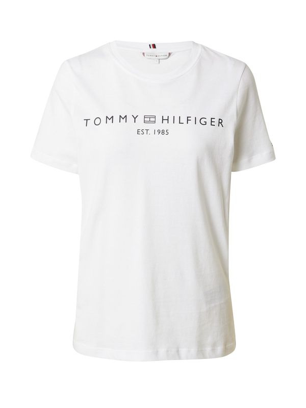 TOMMY HILFIGER TOMMY HILFIGER Majica  mornarska / bela