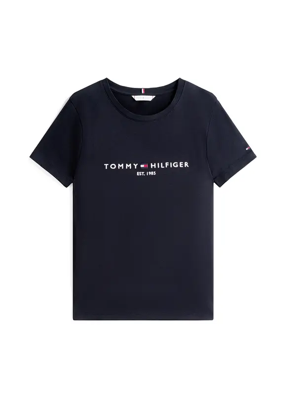 TOMMY HILFIGER TOMMY HILFIGER Majica  mornarska / bela