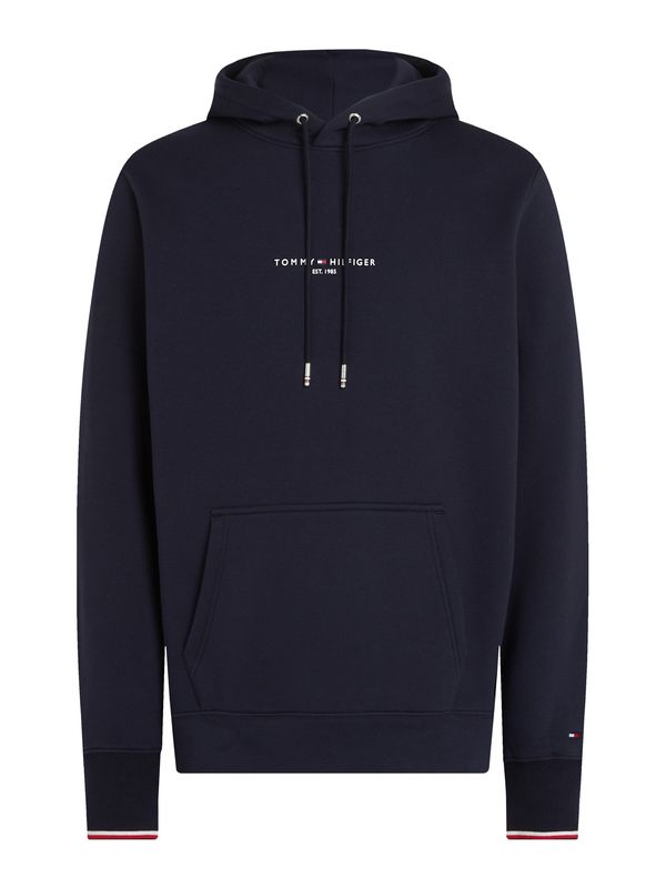 TOMMY HILFIGER TOMMY HILFIGER Majica  mornarska / bela