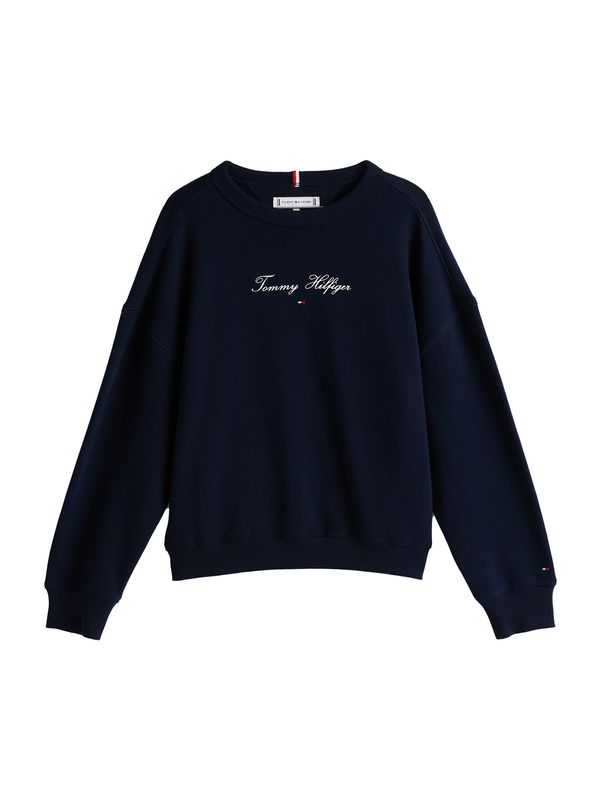 TOMMY HILFIGER TOMMY HILFIGER Majica  mornarska / bela