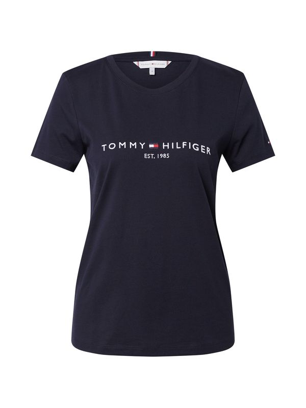 TOMMY HILFIGER TOMMY HILFIGER Majica  mornarska / bela