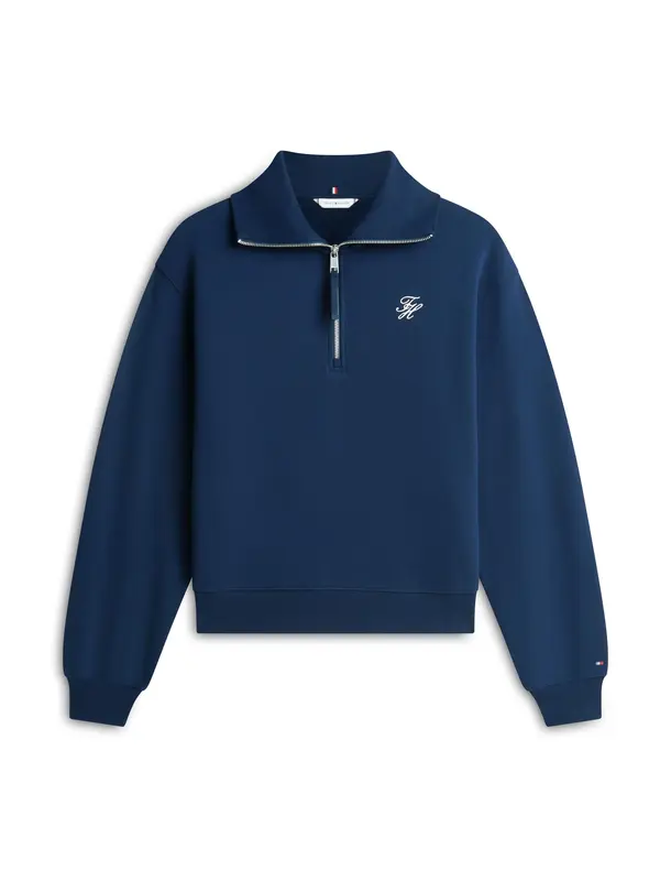 TOMMY HILFIGER TOMMY HILFIGER Majica  mornarska / bela