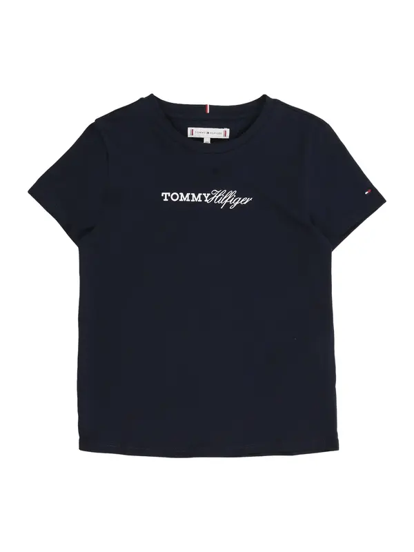 TOMMY HILFIGER TOMMY HILFIGER Majica  mornarska / bela