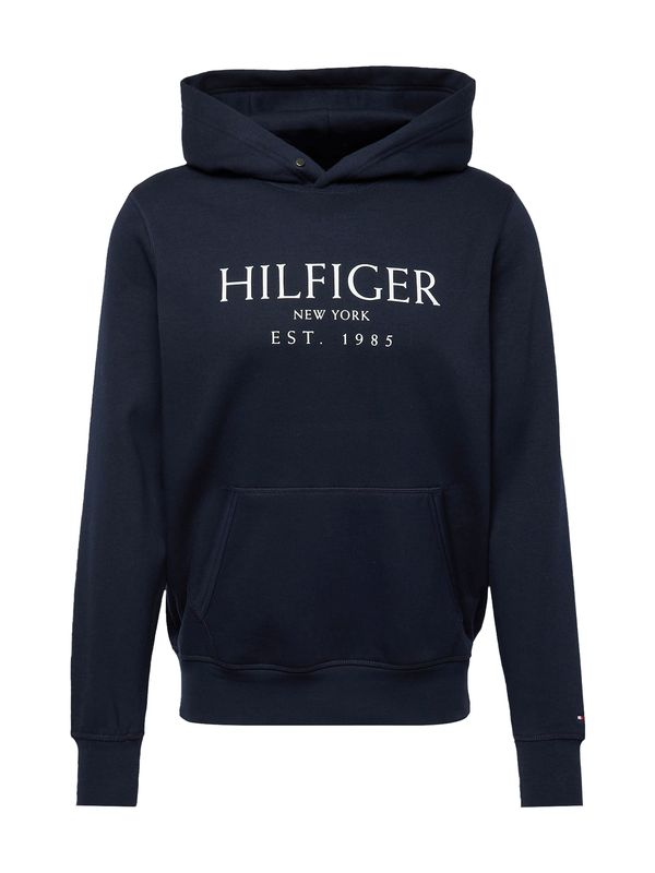 TOMMY HILFIGER TOMMY HILFIGER Majica  mornarska / bela