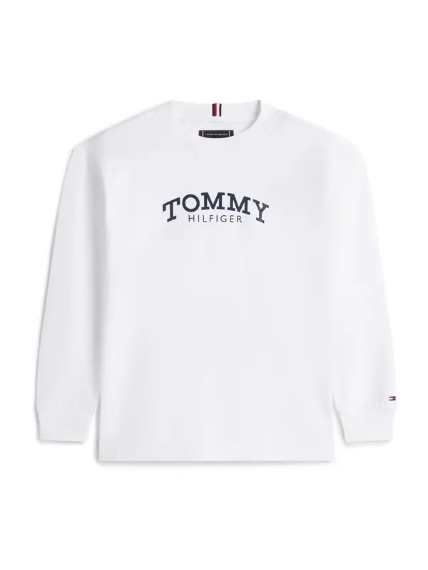 TOMMY HILFIGER TOMMY HILFIGER Majica  mornarska / bela