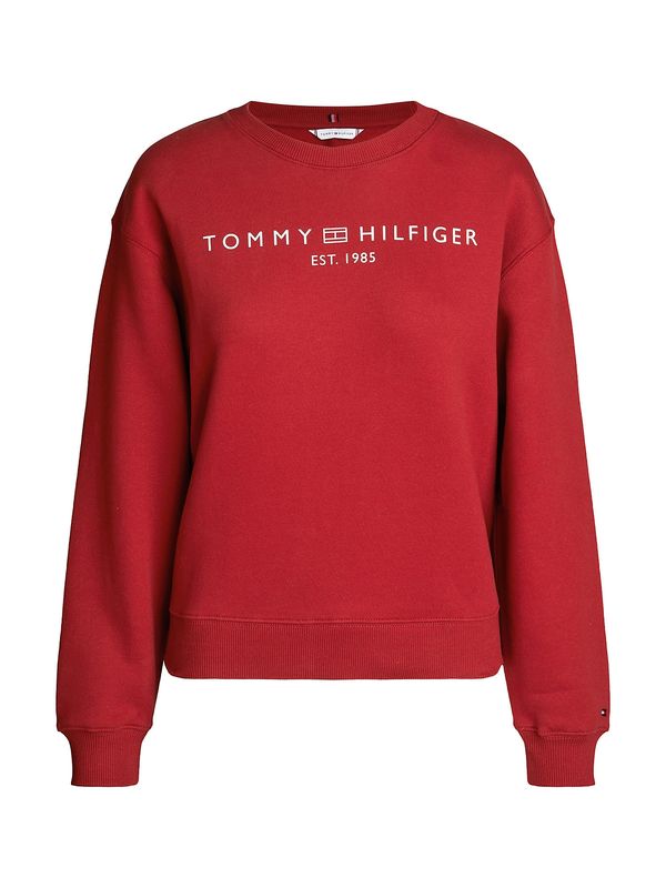 TOMMY HILFIGER TOMMY HILFIGER Majica  mornarska / krvavo rdeča / bela