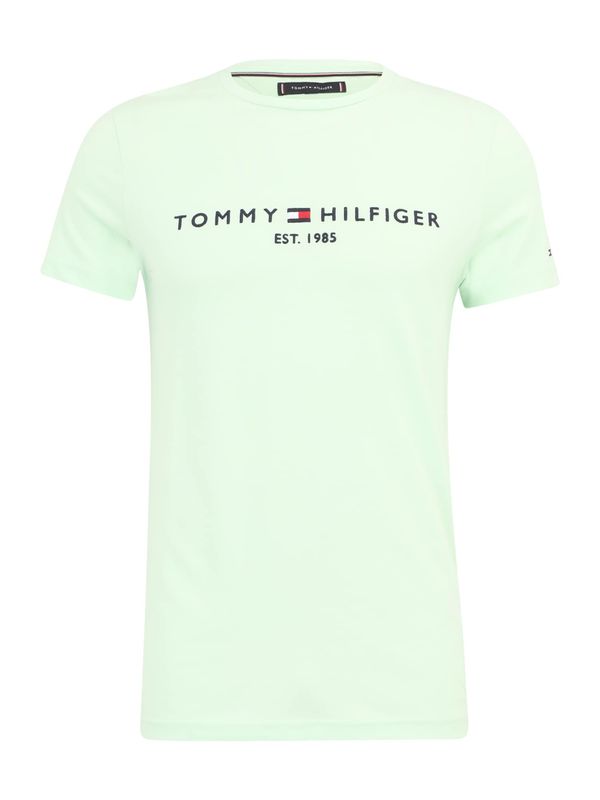 TOMMY HILFIGER TOMMY HILFIGER Majica  mornarska / meta / svetlo rdeča / bela