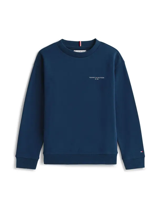 TOMMY HILFIGER TOMMY HILFIGER Majica  mornarska / rdeča / bela
