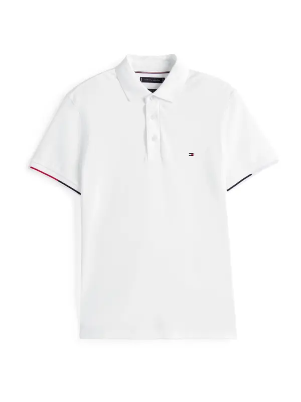 TOMMY HILFIGER TOMMY HILFIGER Majica  mornarska / rdeča / bela