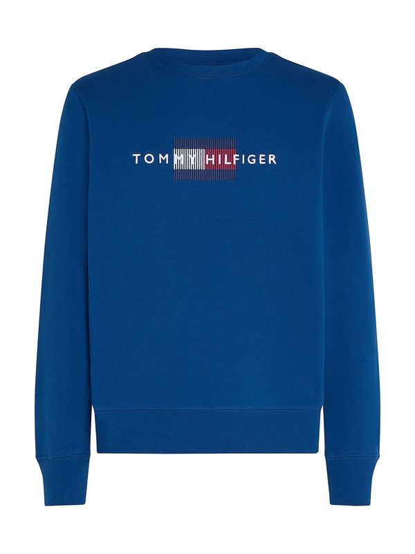 TOMMY HILFIGER TOMMY HILFIGER Majica  mornarska / rdeča / bela