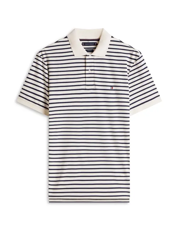 TOMMY HILFIGER TOMMY HILFIGER Majica  mornarska / rdeča / bela
