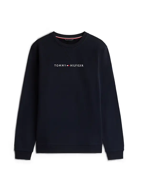 TOMMY HILFIGER TOMMY HILFIGER Majica  mornarska / rdeča / bela