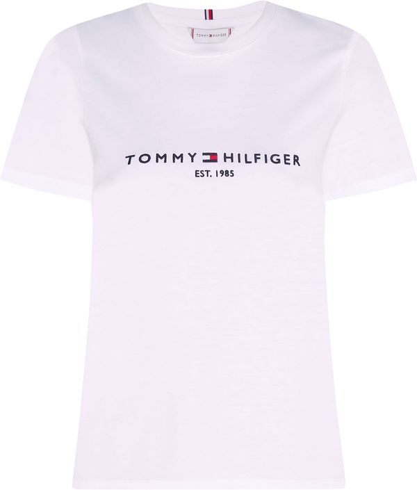 TOMMY HILFIGER TOMMY HILFIGER Majica  mornarska / rdeča / bela