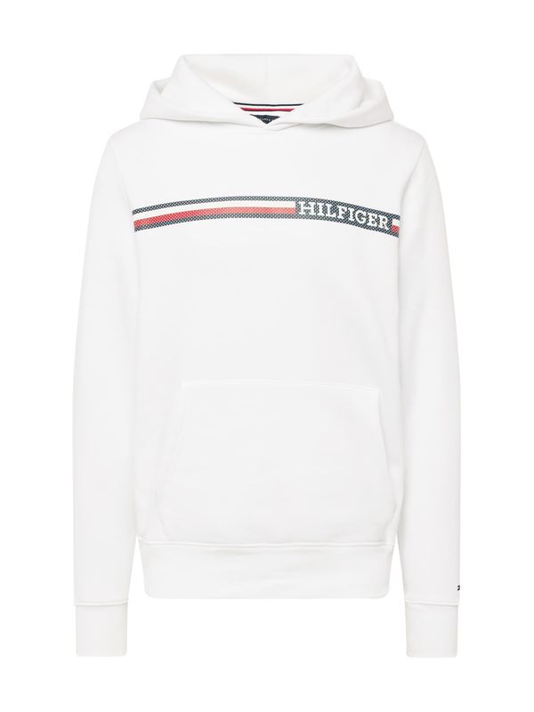 TOMMY HILFIGER TOMMY HILFIGER Majica  mornarska / rdeča / bela