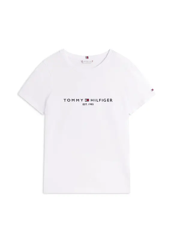 TOMMY HILFIGER TOMMY HILFIGER Majica  mornarska / rdeča / bela