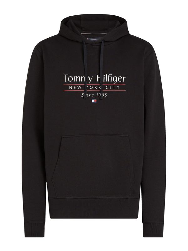 TOMMY HILFIGER TOMMY HILFIGER Majica  mornarska / rdeča / črna / bela