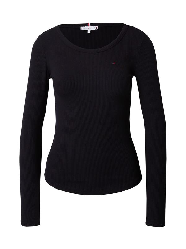 TOMMY HILFIGER TOMMY HILFIGER Majica  mornarska / rdeča / črna / bela